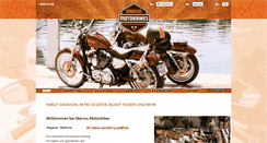 Desktop Screenshot of marcusmotorbikes.com